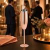 Бокал для вина из нержавеющей стали Rose Gold, бокал из нержавеющей стали 304, элегантные бокалы для шампанского, свадьба