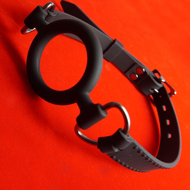 Medical Silicone Mouth Gags,BDSM Ring Gags,Sex Toys for Couples,Adult Games,Submissive Role Play,Bondage Restraints