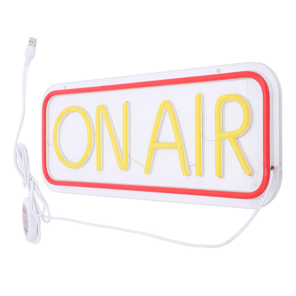 ON AIR Neon Sign USB Powered Neon Night Light for Live Streaming Recording Game Room Bar Studio