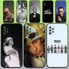 Чехол для телефона Rapper Trueno для Samsung Galaxy A20, A21s, A22, A31, A32, A52, A53, A72, 73, A80, A91 Мягкий черный чехол