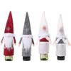 Party Table Decor Xmas Gift Santa Claus Wine Bottle Cover Bottle Dress Up Christmas Ornaments