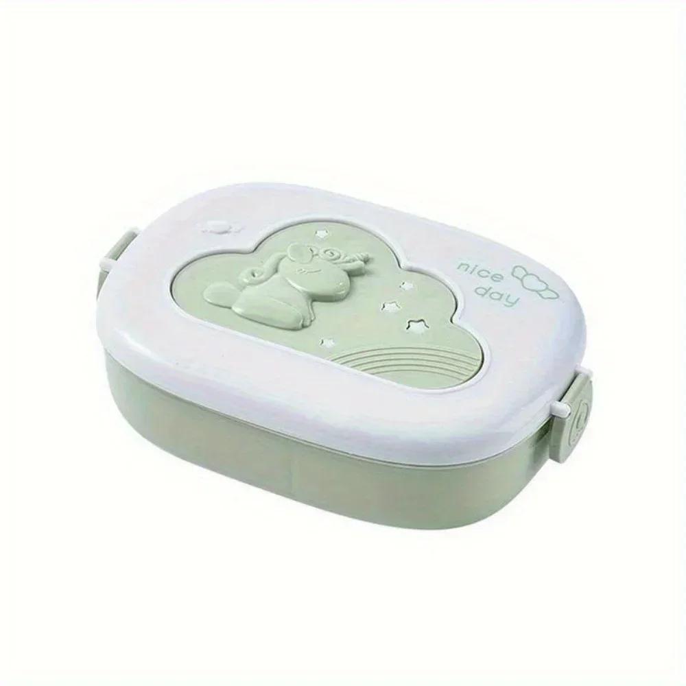 Портативный отсек для ланча, герметичный контейнер для еды, контейнер для бенто, подходит для микроволновой печи, подходит для хранения блюд, для школы, кемпинга, пикника