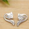 Korean Fire Fox Stud Earrings Spot Ears Women's Gifts Earrings Jewelry