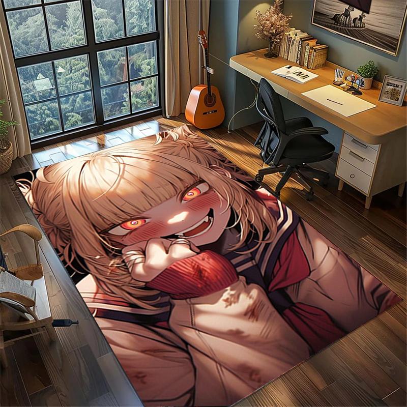 Non Slip My Hero Academia Carpet Large Washable Area Rug for Bedroom Gamer Room Decor