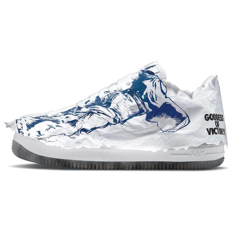 Nike Женские Air Force 1 Shadow Богиня Победы Дымчато-серый Белый DJ4635-100