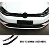 For Golf 7.5 MK 7.5 2018-2020 Car Front Bumper Lip Shovel Side Surround Spoiler
