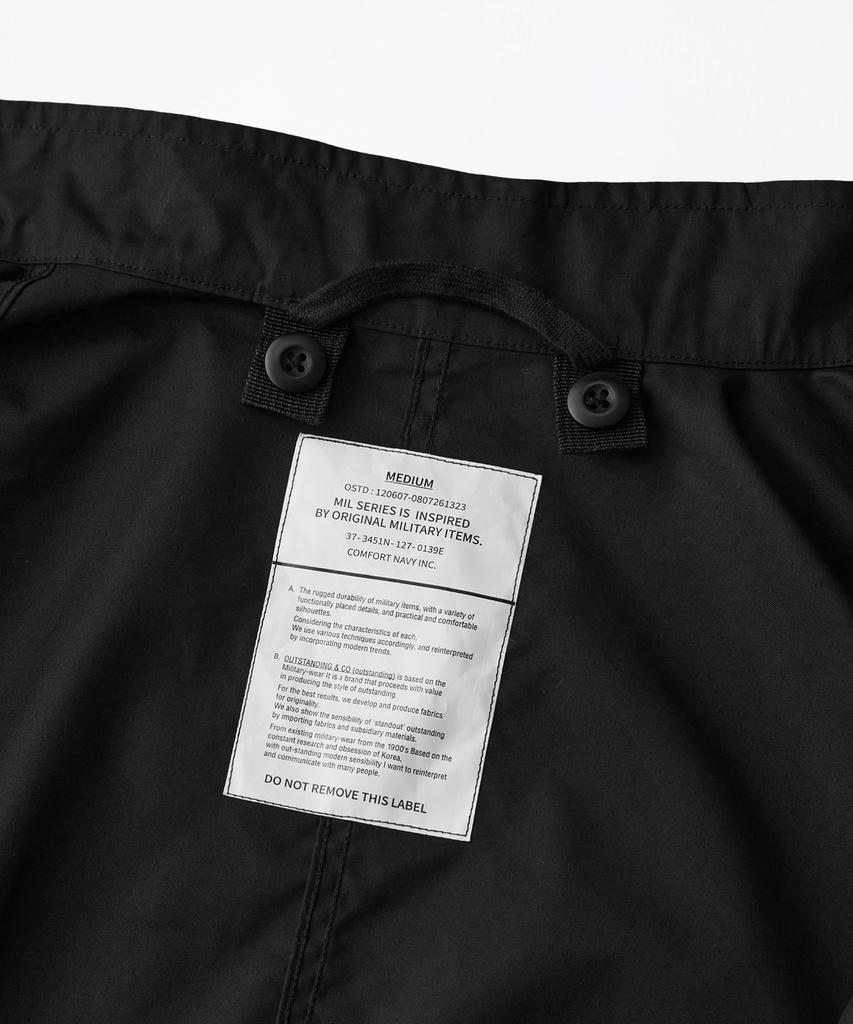 OUTSTANDING M-65 Fishtail Parka_Black
