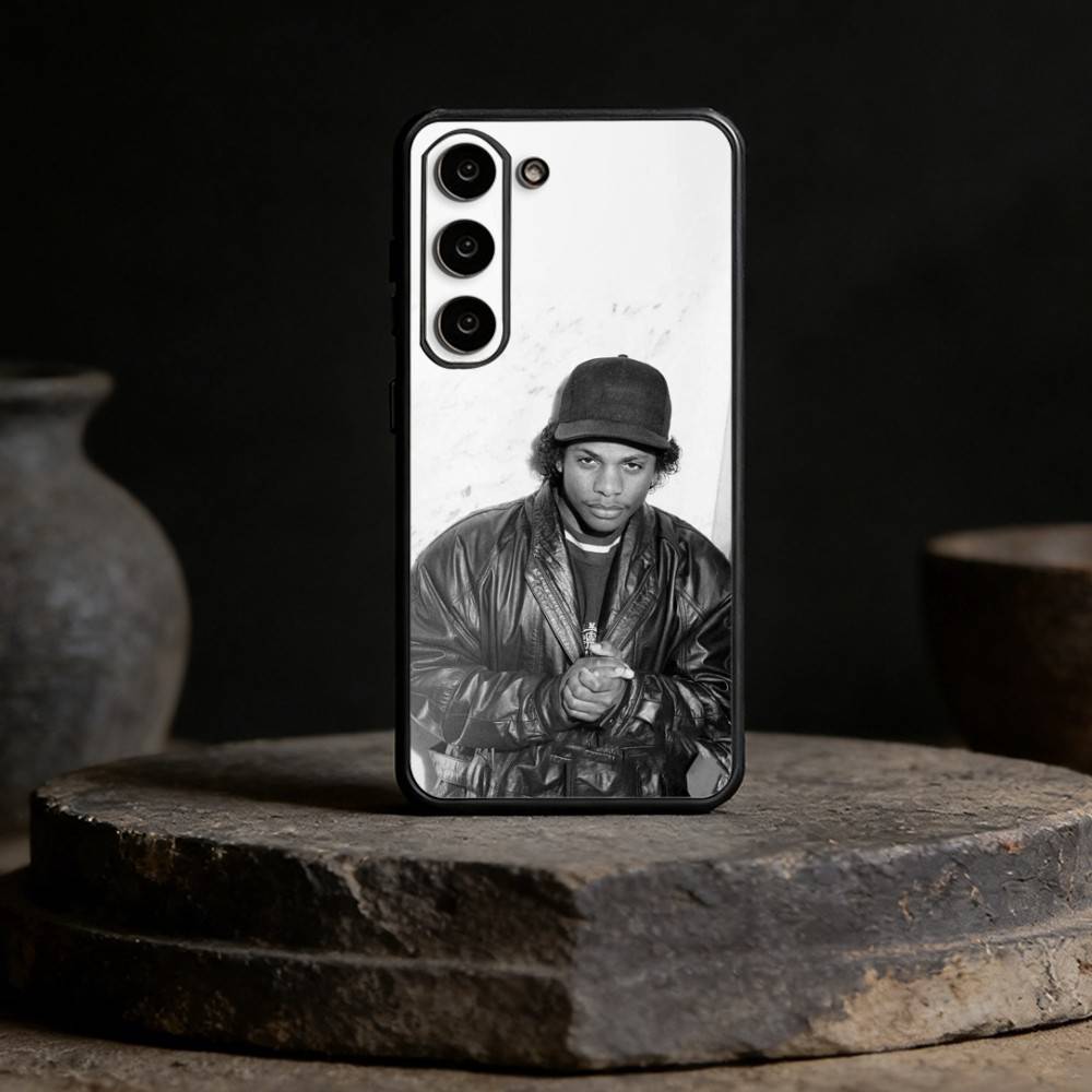 Чехол для телефона рэпера E-Eazy E для Samsung Galaxy A13, 21s, 22, 31, 32, 52, 53, 71, 72, 73, Мягкая черная крышка