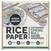 Square Rice Paper Sheets, 400g (Vietnamese Spring Roll Wrappers | Gluten Free | 22 Cm Each | Easy To Roll)