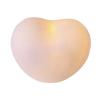 Cute Night Light White Heart Shape Cartoon Compact Soft Light with Battery Night Lamp for Kids
