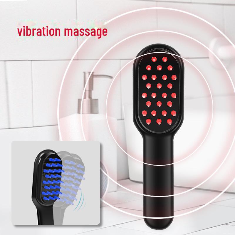 Электрический массажер для кожи головы и фототерапевтическая расческа для ухода за волосами и здоровья