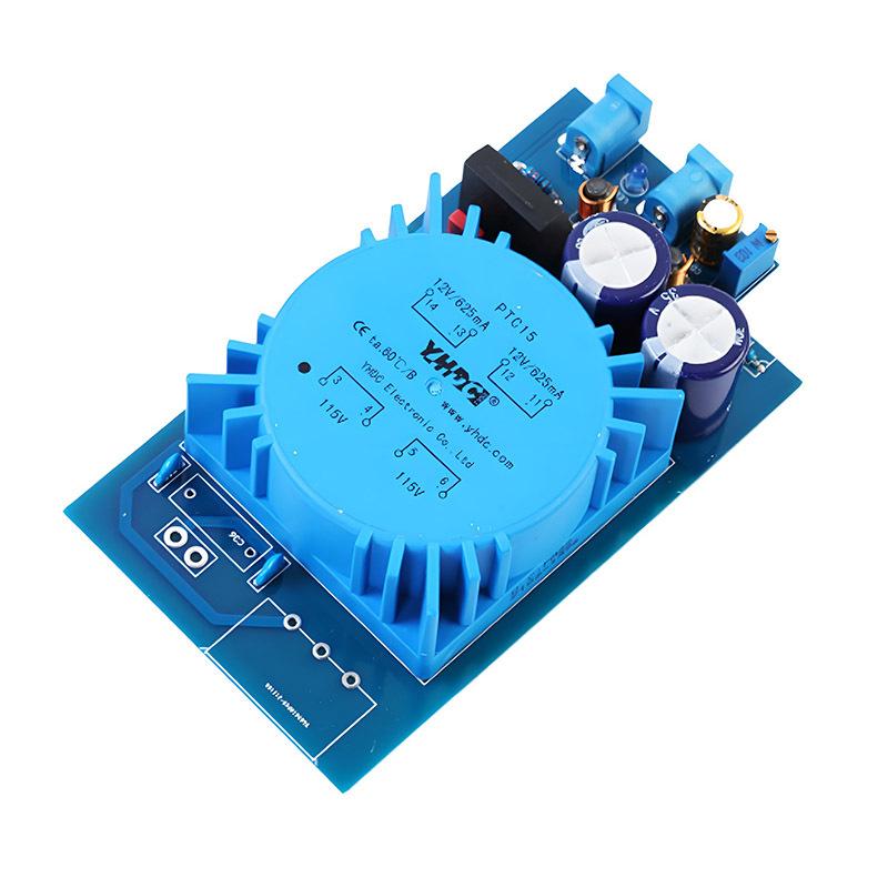 Creadvent 15W Linear Power Supply Audio DUAL DC LPS Stabilization for Amplifier Preamplifier/DAC 5V 7V 9V 12V 15V 18V DIY Hifi