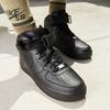 Кроссовки Nike Air Force 1 Mid '07 black/black (CW2289-001)