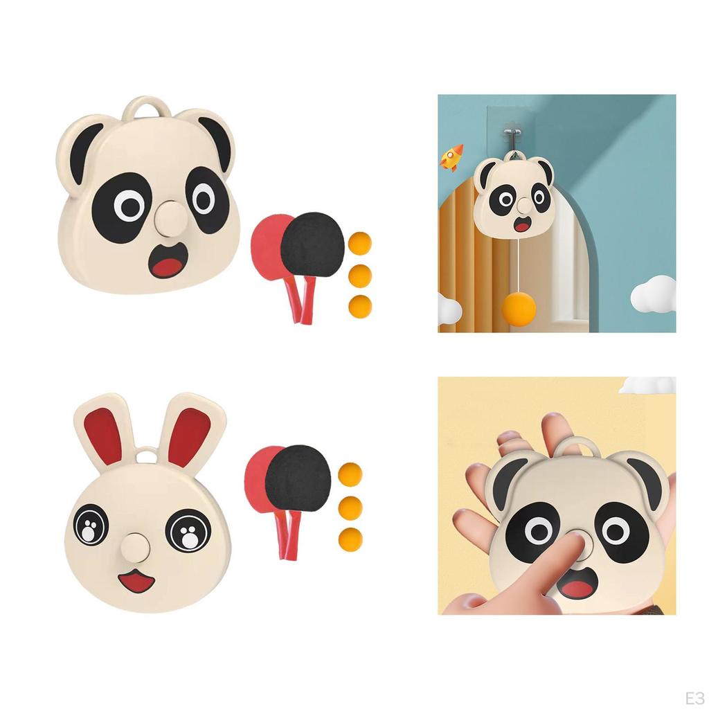 Компактный набор для тренировок по настольному теннису для детей - Развивайте координацию и навыки