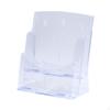 Acrylic Display Stand Pamphlet Holder Clear Sign Tabletop Flyer Brochure Countertop Organizer