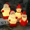 Christmas Snowman Night Light LED Small Desk Lamp New Year Ornaments Kid Gifts Christmas Party Decoration Supplies