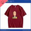 One punch man says Ok cartoon hip hop crew neck casual fashion street wear trend summer comfortable men women universal Tshirt