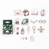 45pcs Magic Academy Stickers Box Set Mini Retro Things Adhesive Note Decoration for Diary Album Home School