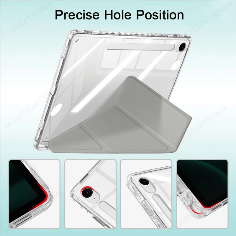 Y-Fold Smart Case for Samsung Galaxy Tab S11 S10 Lite FE Plus 13.1 12.4 " S9 FE 10.9 S8 S7 A9 A11 8.7" Plus 11" Shockproof Cover