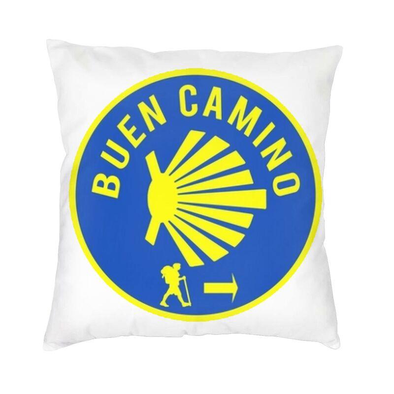 Fashion Buen Camino Camino Portuguese Throw Pillow Case Home Decor Custom Square Cushion Cover 40x40 Pillowcover for Living Room