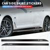 Для BMW 2 шт. Автомобильные боковые юбки пороги Карбоновое волокно Защита кузова Наклейки Для BMW M M3 M5 M6 X3 E46 E90 E39 F10 F20 F30 G20 E60 E36 E