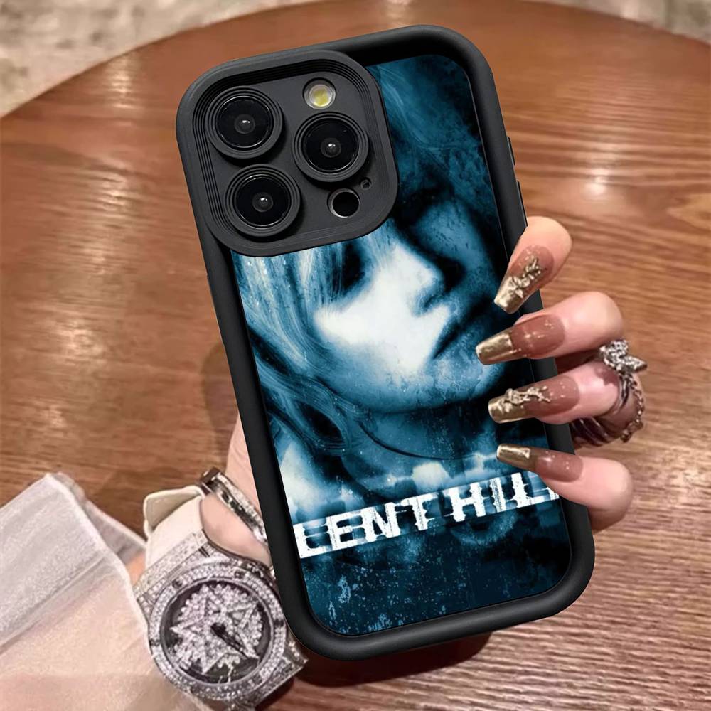 Чехол для телефона Silent H-Hill Horror Game для iPhone 17 16 15 13 11 12 14 Pro Max Plus Силиконовый чехол-оболочка