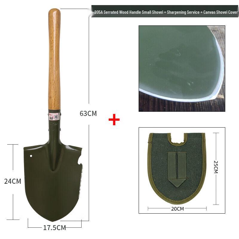 Brangdy 205 Multifunctional Camping & Survival Shovel