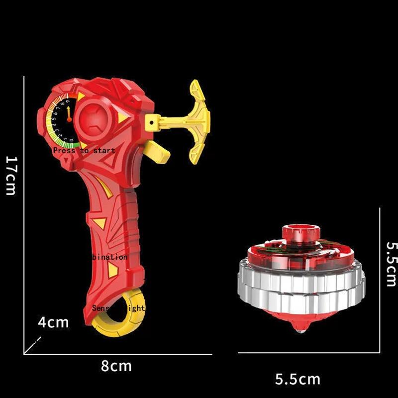 Супер-изменение Zhantuo боевой волчок, набор, детская игрушка, ураган, битва, свет души, обновление, магия, волчок, две звезды, три звезды