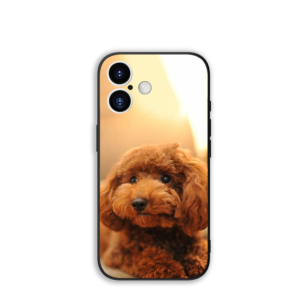 Чехол Cover для Samsung Galaxy A55 A56 A25 A36 A54 S8 S9 S21 S20 FE A53 A13 A12 A14 A33 A70 A71 A51 A21S Чехол Собака Пудель