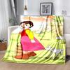 1pc Blanket Heidi1 Print Design, Lightweight Blanket for Sofa, Bed- Soft &Warm, Gift for All Seasons like Christmas, Halloween