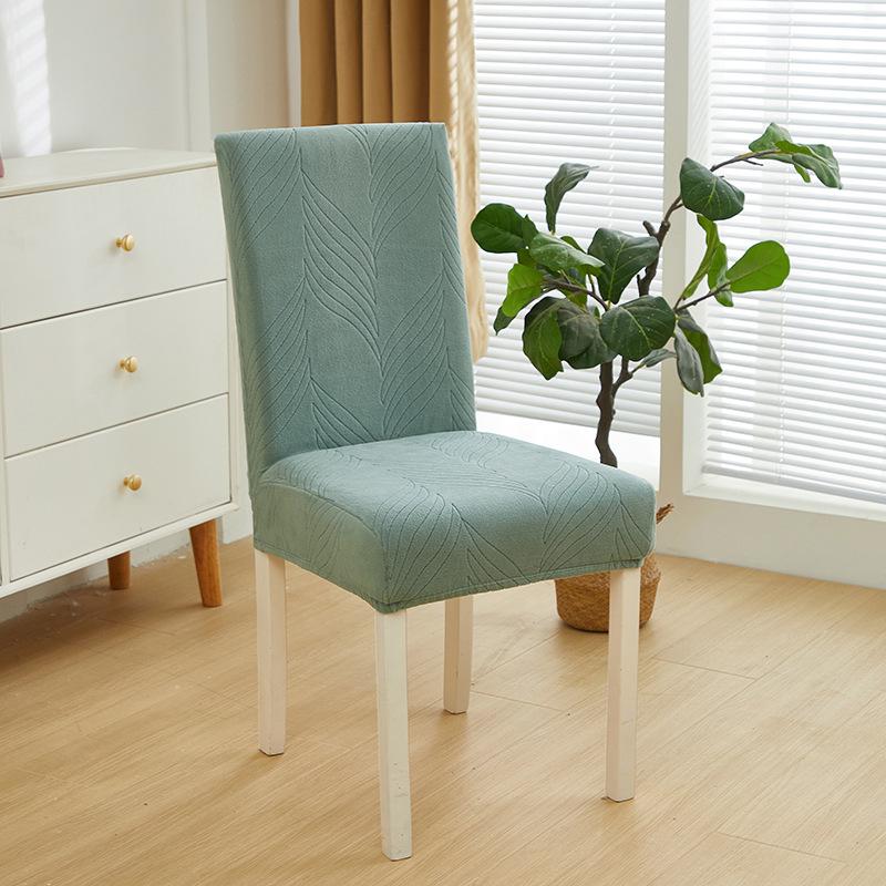 Thick Fleece Stretch Chair Covers for Home Restaurant Elastic Dining Chair Slipcovers Soft Warm Seat Covers