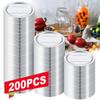 200PCS Canning Lids Regular Mouth 2.76in Mason Jar Lids Ball Kerr Jar with Lids with Leak Proof Airtight Seal Rust Proof Split