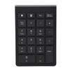 Black 22 Keys Mini Numpad Wireless Bluetooth Numeric Keypad For OS X PC