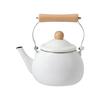 Pearl Metal Induction Amulet Kettle, 1.8L, Enamel, Compatible, White, Design, HC-385