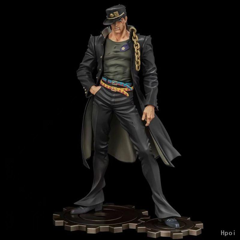 26 см JoJo's Bizarre Adventure Stardust Crusaders Джотаро Куджо Двойная Голова Сменные Руки ПВХ Фигурка Аниме Модель Игрушка Подарки