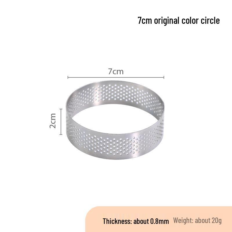 Кольцо для французского тарта из нержавеющей стали, форма для сыра и мусса