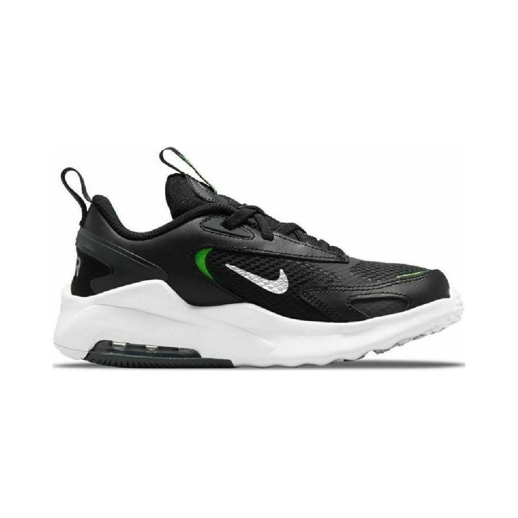 Nike Air Max Bolt Спортивные кроссовки с низким верхом для бега Детские кроссовки Черно-зеленые CW1627-006