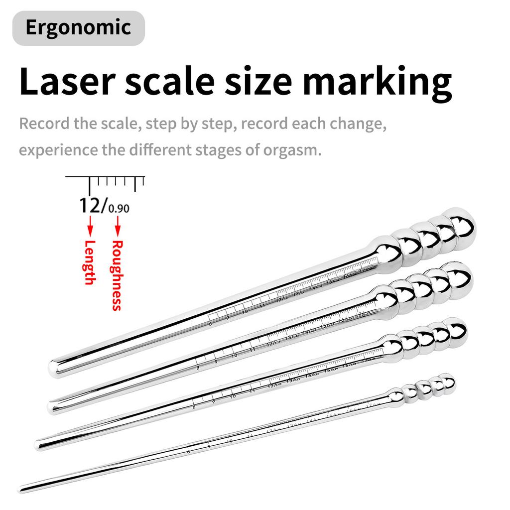 Унисекс, расширение уретры, уретральный стержень, металлический массажер простаты из нержавеющей стали, пробка для пениса, секс-игрушка для мужчин, звучащая