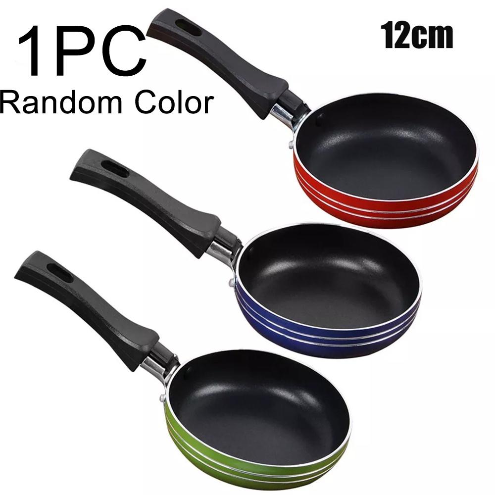 Pan Frying Egg Skillet Pot Mini Cooking Omelette Pans Nonstick Saucepan Fry Omelet Cast Pancake Pots Random Color