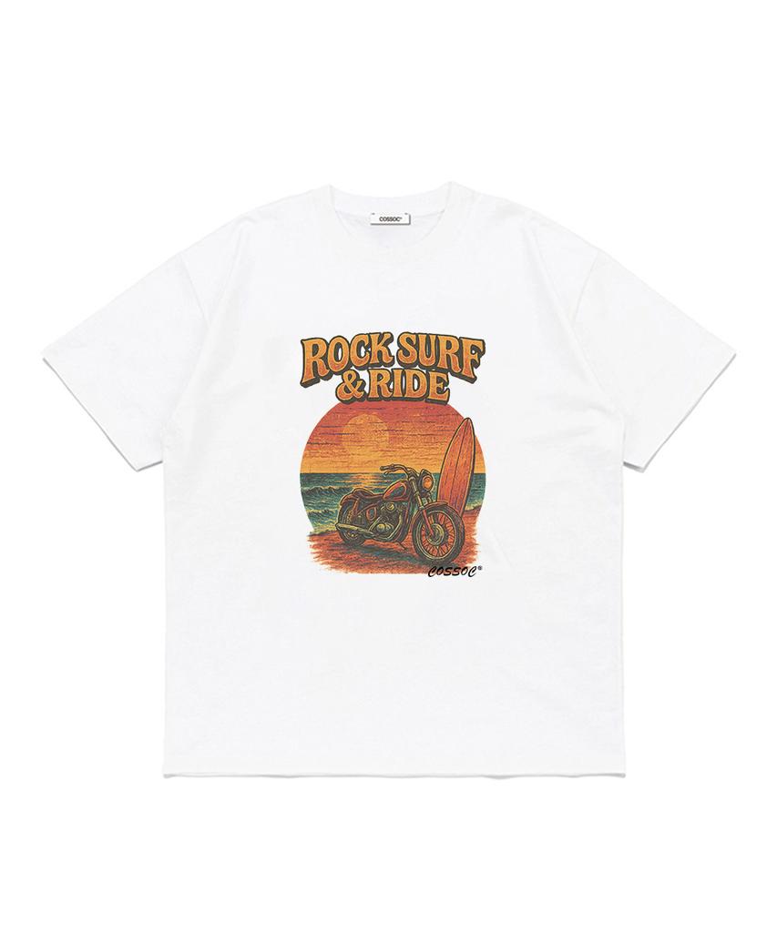Koso Rock Surf Ride Футболка с коротким рукавом (белый)