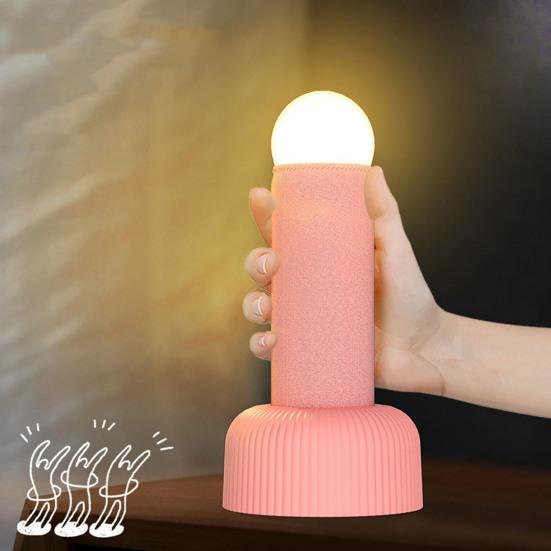 Забавный светодиодный ночник с мягким свечением, без мерцания, защита глаз, компактный размер, стол в форме пениса