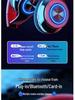 Luminous Bluetooth Head-mounted Heavy Bass Wireless Sports Gaming Headset