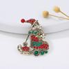 1PC Snowman  Christmas Brooch Pin Collar Pin Lapel Pin Fashion Jewelry Christmas Gift