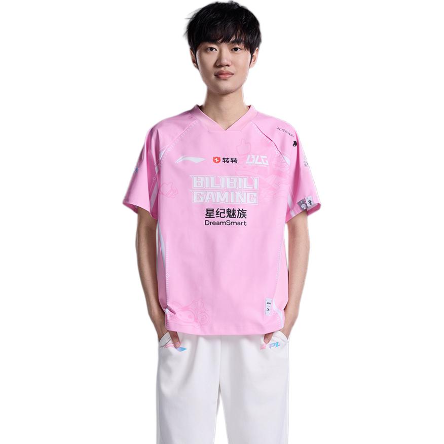 Футболка Li Ning Унисекс Персиковое дерево Розовый ATSU703-1