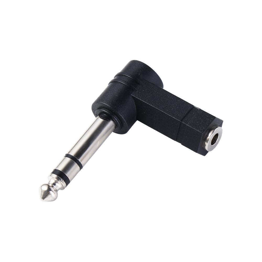 AUX Headphone Cable Audio Adapter Plug Male to Female 6.35mm to 3.5mm Adapter 3.5mm TRS Connector