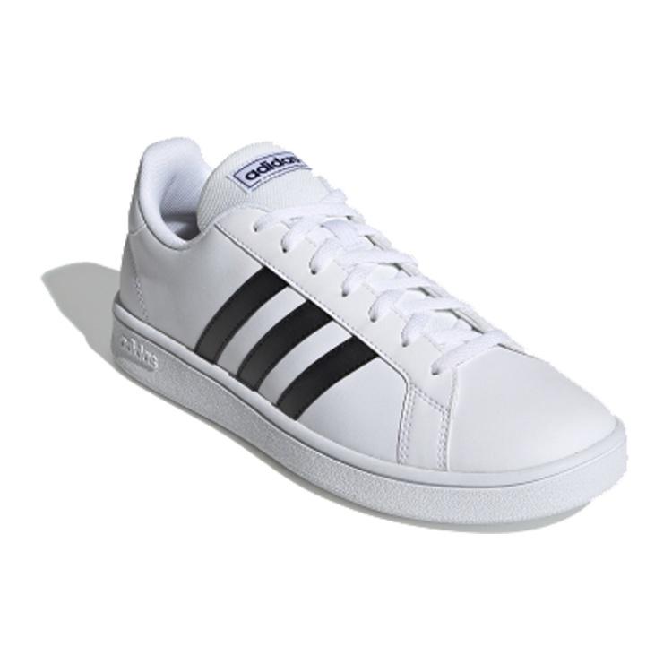 adidas Мужские кроссовки Grand Court Base 'White Black' EE7904