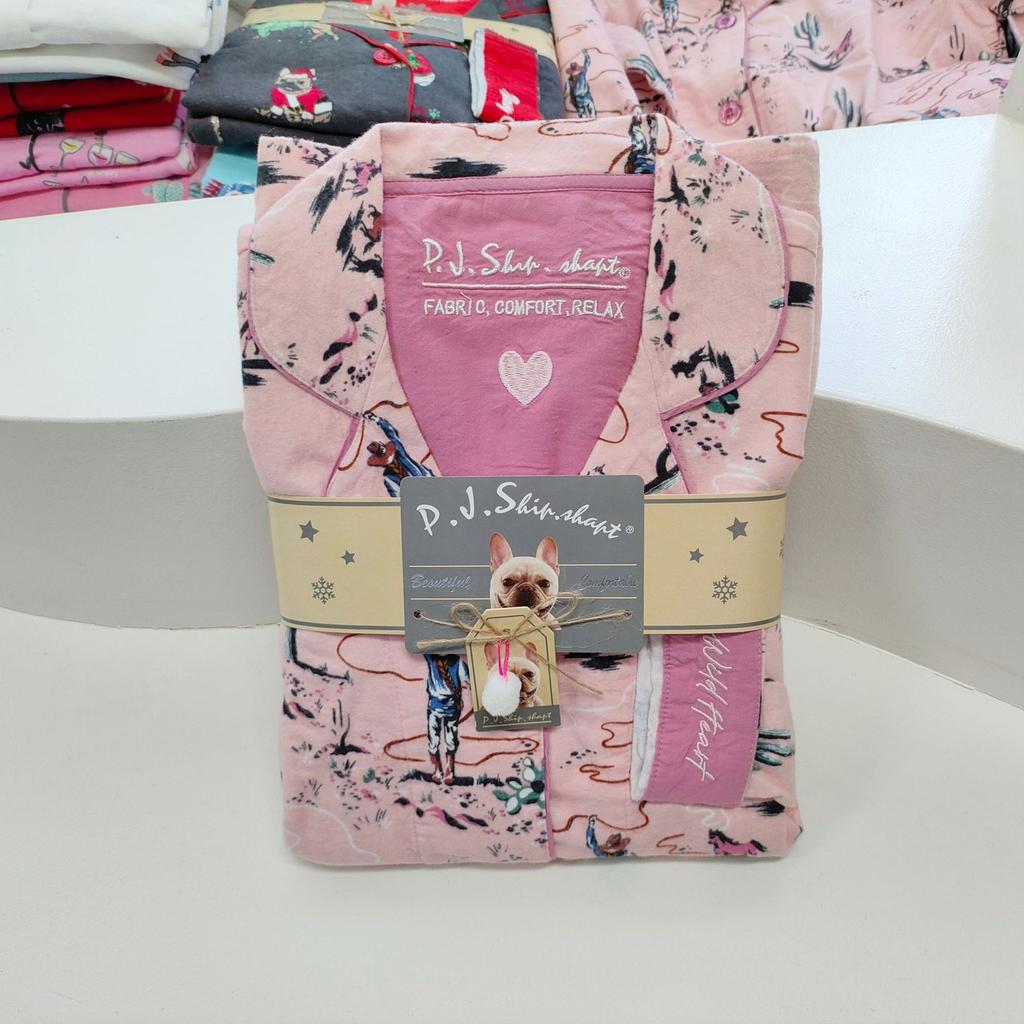 New Style Pajamas Set, Pure Cotton 2-piece Set, Women's Printed Cartoon Pajamas, Long-sleeved Trousers Set, Autumn Home Clothes, Home Clothes