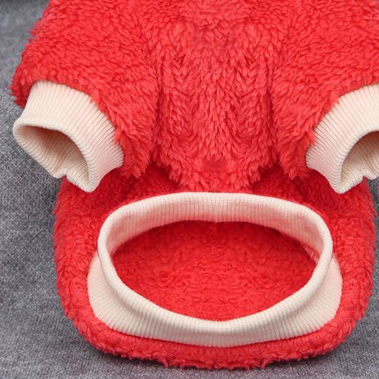 Удобная рубашка для собак, однотонная модная одежда для домашних собак, свитер