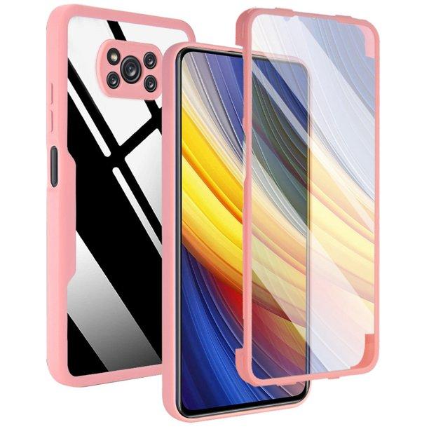 Чехол 360 Front Back для Poco X3 X5 X4 M4 M3 Pro 5G, противоударный прозрачный силиконовый чехол для Poco M4 M2 F3 C3, прозрачный чехол Funda Coque