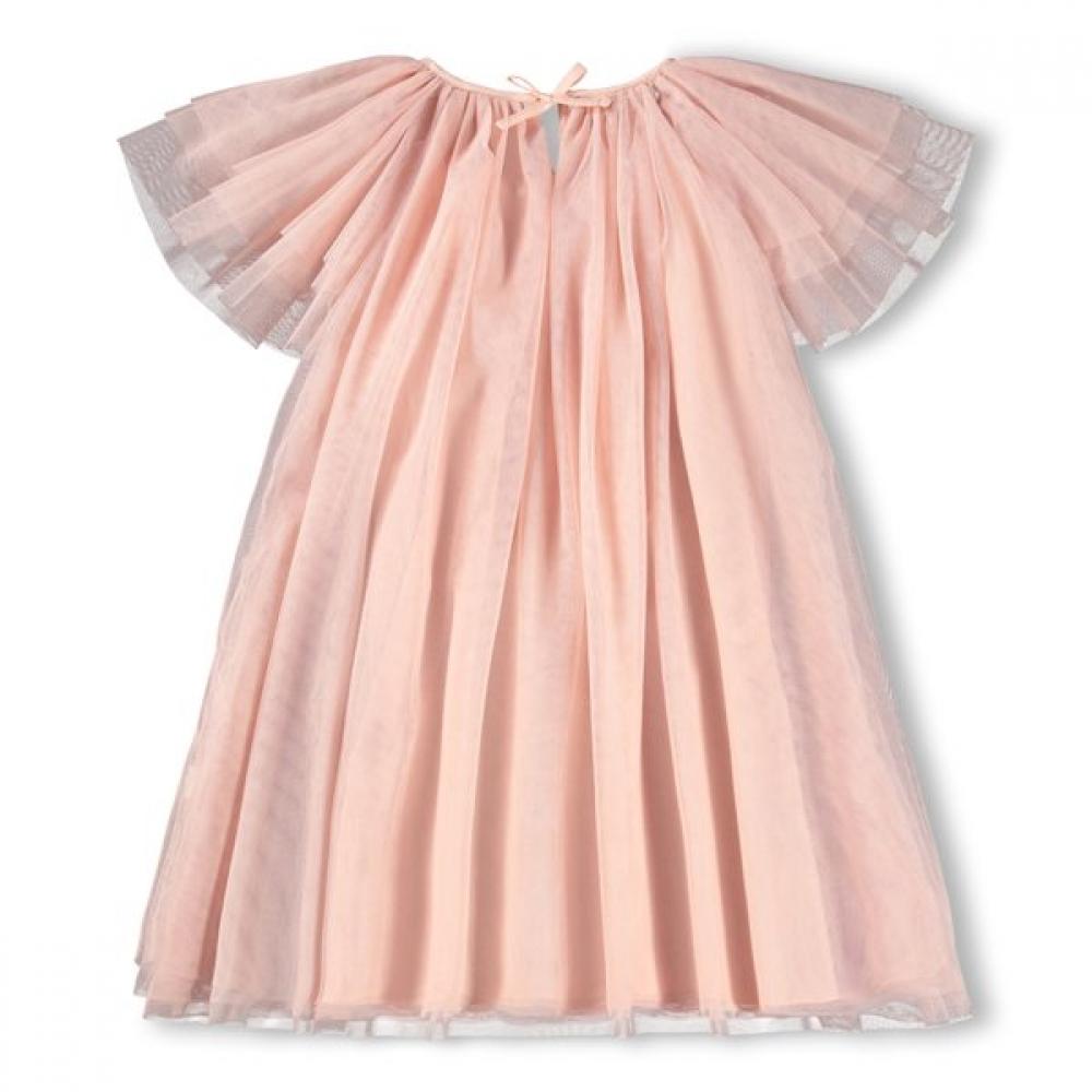 Mollo 3 8y Coccolita Pleated Tulle Dress Akis9op013